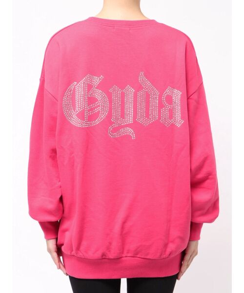 GYDA(ジェイダ)の「グレーはWEB限定カラー!GG BACK bijouプルオーバー(パーカー・レディース・オフホワイト/グレー/ブラック/ピンク・FREE)」の13枚目の写真