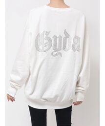 GYDA | グレーはWEB限定カラー！GG BACK bijouプルオーバー(パーカー)