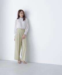 NATURAL BEAUTY BASIC | ◇ビットベルトワイドパンツ(その他パンツ)