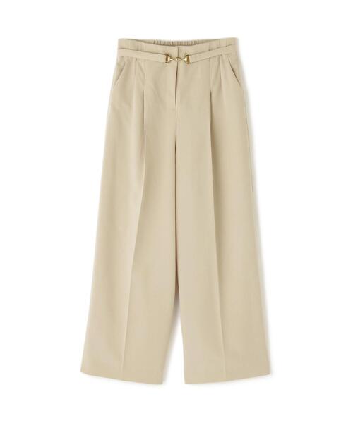 NATURAL BEAUTY BASIC（ナチュラルビューティーベーシック）の「◇ビットベルトワイドパンツ（その他パンツ・レディース・ネイビー/ライトグリーン/ベージュ・P/S/MEDIUM/SMALL）」の5枚目の写真