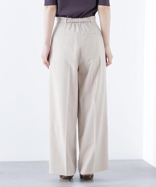 NATURAL BEAUTY BASIC（ナチュラルビューティーベーシック）の「◇ビットベルトワイドパンツ（その他パンツ・レディース・ネイビー/ライトグリーン/ベージュ・P/S/MEDIUM/SMALL）」の17枚目の写真