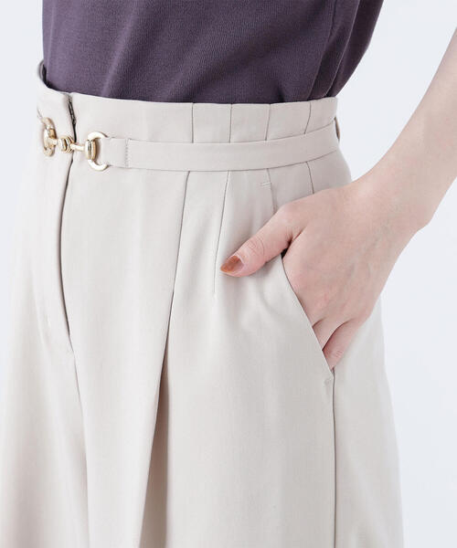 NATURAL BEAUTY BASIC（ナチュラルビューティーベーシック）の「◇ビットベルトワイドパンツ（その他パンツ・レディース・ネイビー/ライトグリーン/ベージュ・P/S/MEDIUM/SMALL）」の21枚目の写真