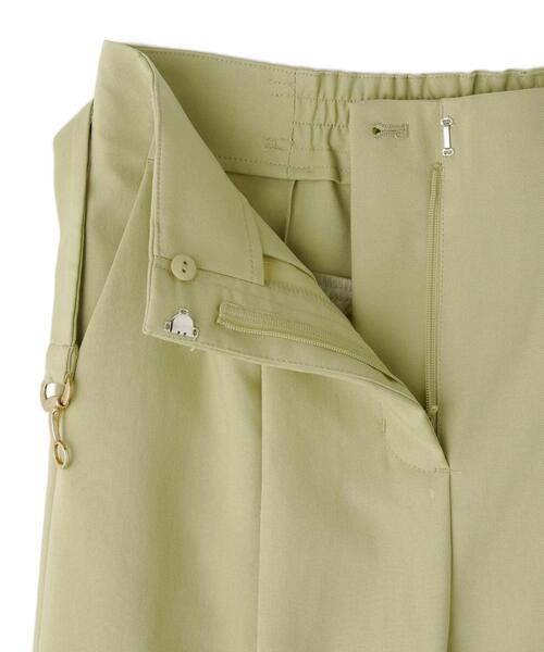 NATURAL BEAUTY BASIC（ナチュラルビューティーベーシック）の「◇ビットベルトワイドパンツ（その他パンツ・レディース・ネイビー/ライトグリーン/ベージュ・P/S/MEDIUM/SMALL）」の6枚目の写真