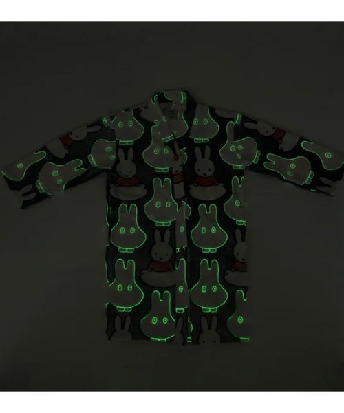 Miffy（ ミッフィー）の「Dick Bruna ﾌｧﾆｰﾙｰﾑｶﾞｳﾝ GHOST HEMI（ガウン/バスローブ・レディース・マルチ・FREE）」の3枚目の写真