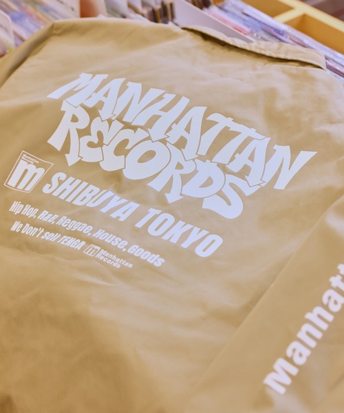 TENGA(テンガ)の「TENGA×Manhattan Records Coach JKT(その他アウター・メンズ・ベージュ/ブラック・MEDIUM/LARGE)」の6枚目の写真
