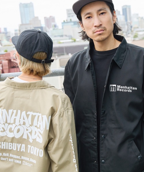 TENGA(テンガ)の「TENGA×Manhattan Records Coach JKT(その他アウター・メンズ・ベージュ/ブラック・MEDIUM/LARGE)」の7枚目の写真
