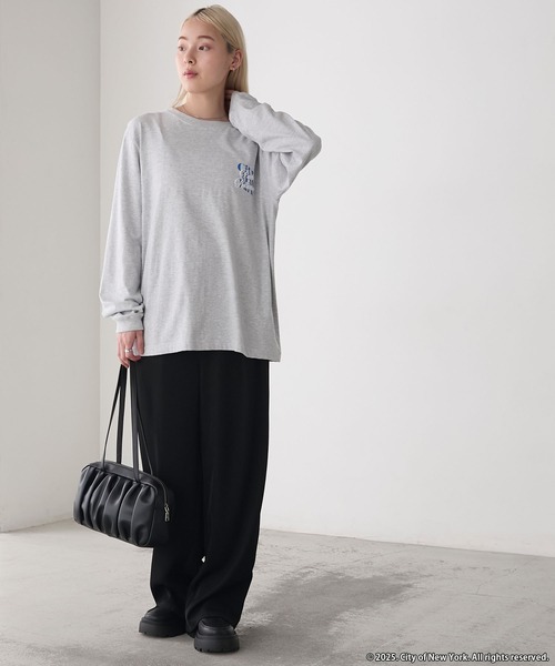 スモック　ブロックチェック◇グレー×イエロー◇　重ねドット スモック ブロックチェック◇グレー×イエロー◇ 重ねドット