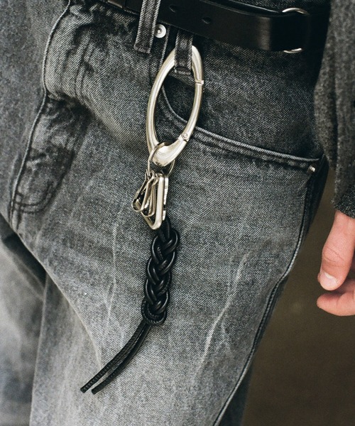 小物 Kyhm COMBINATION MACRAME KNOT KEY HOLDER（キーホルダー）｜WYM