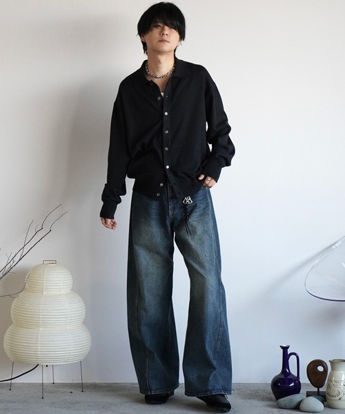 WYM LIDNM（ウィム バイ リドム）の「COMBINATION MACRAME KNOT KEY HOLDER（キーホルダー・メンズ・シルバー系・FREE）」の5枚目の写真