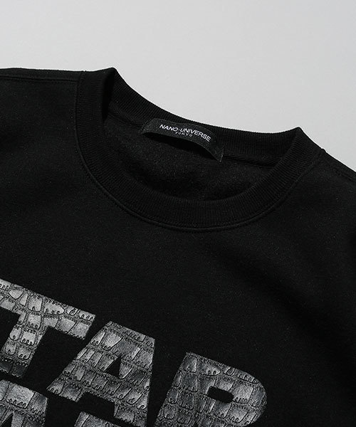 NANO universe(ナノユニバース)の「別注 Star Wars Sweat(スウェット・メンズ・ホワイト/ブラック・MEDIUM/SMALL/LARGE)」の9枚目の写真