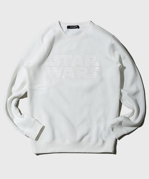 NANO universe(ナノユニバース)の「別注 Star Wars Sweat(スウェット・メンズ・ホワイト/ブラック・MEDIUM/SMALL/LARGE)」の11枚目の写真