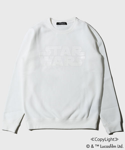 NANO universe(ナノユニバース)の「別注 Star Wars Sweat(スウェット・メンズ・ホワイト/ブラック・MEDIUM/SMALL/LARGE)」の16枚目の写真