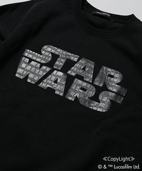 NANO universe(ナノユニバース)の「別注 Star Wars Sweat(スウェット・メンズ・ホワイト/ブラック・MEDIUM/SMALL/LARGE)」の19枚目の写真