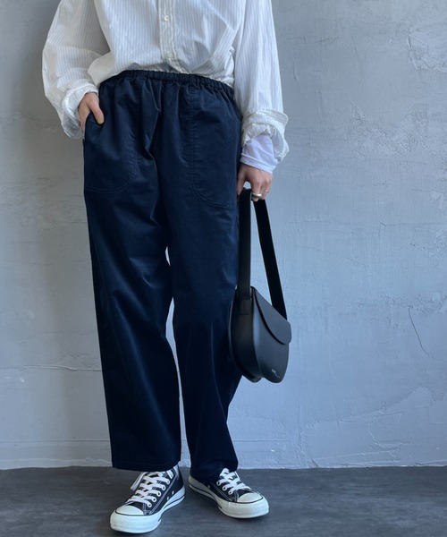 DANTON/ダントン] ストレッチコーデュロイ イージーパンツ