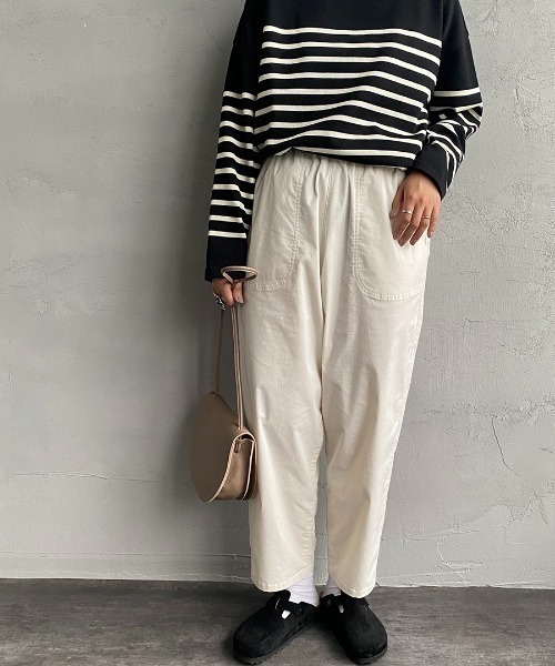 DANTON/ダントン] ストレッチコーデュロイ イージーパンツ（その他