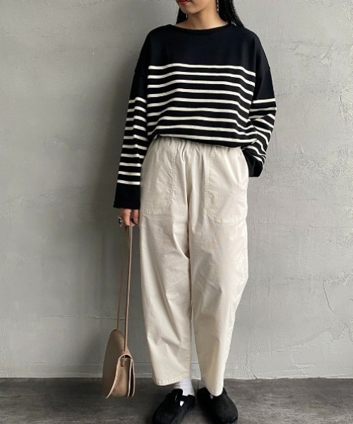 DANTON（ダントン）の「[DANTON/ダントン] ストレッチコーデュロイ イージーパンツ（その他パンツ・レディース・アイボリー/ダークブルー/ダークグレー/オレンジ・36）」の12枚目の写真