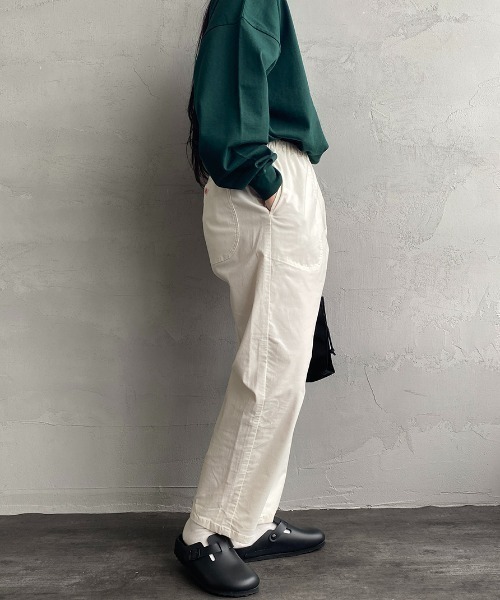 DANTON（ダントン）の「[DANTON/ダントン] ストレッチコーデュロイ イージーパンツ（その他パンツ・レディース・アイボリー/ダークブルー/ダークグレー/オレンジ・36）」の17枚目の写真