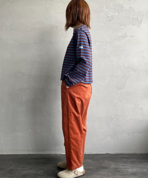 DANTON/ダントン] ストレッチコーデュロイ イージーパンツ