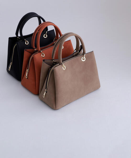 NATURAL BEAUTY BASIC(ナチュラルビューティーベーシック)の「◇【Oggi掲載】ヌベラアイレットトートバッグ(トートバッグ・レディース・ワイン/ブラック/ベージュ・フリ-)」の8枚目の写真