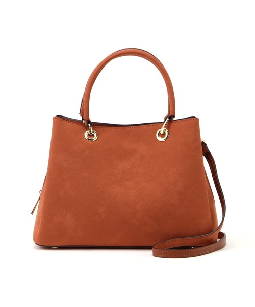 NATURAL BEAUTY BASIC(ナチュラルビューティーベーシック)の「◇【Oggi掲載】ヌベラアイレットトートバッグ(トートバッグ・レディース・ワイン/ブラック/ベージュ・フリ-)」の5枚目の写真