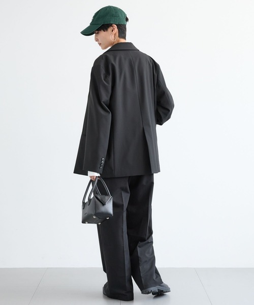 BARNYARDSTORM（バンヤードストーム）の「BARNYARDSTORM / ダブルジャケット / セットアップ対応 【「BABALOG」チャンネルご紹介アイテム】（テーラードジャケット・レディース・チャコール/ブラック・S/M）」の11枚目の写真