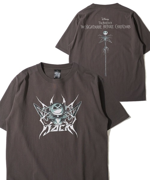 THE NIGHTMARE BEFORE CHRISTMAS】グラフィックプリントTシャツ