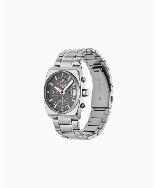ARMANI EXCHANGE(アルマーニエクスチェンジ)の「【A|X アルマーニ エクスチェンジ】ステンレススチールベルトウォッチ(バタフライ)OLIVER_AX2820(アナログ腕時計・メンズ・その他1・FREE)」の2枚目の写真