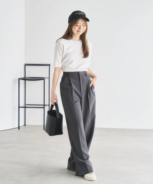 LE TALON（ルタロン）の「MILOS/ミロス S COMBI 2WAYBAG（ハンドバッグ・レディース・ベージュ/ブラック/チャコールグレー・FREE）」の4枚目の写真