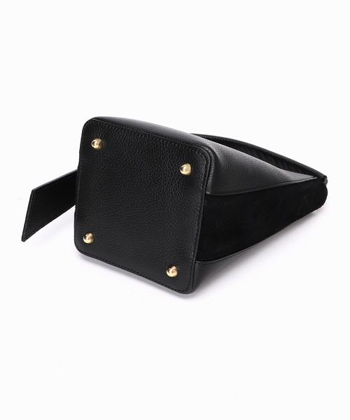 LE TALON（ルタロン）の「MILOS/ミロス S COMBI 2WAYBAG（ハンドバッグ・レディース・ベージュ/ブラック/チャコールグレー・FREE）」の19枚目の写真