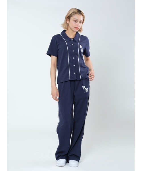 KEBOZ（ケボズ）の「TENJIKU BABY S/S SHIRT（シャツ/ブラウス・レディース・ネイビー・S）」の9枚目の写真