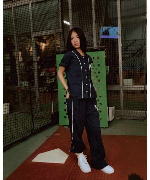 KEBOZ（ケボズ）の「TENJIKU BABY S/S SHIRT（シャツ/ブラウス・レディース・ネイビー・S）」の5枚目の写真