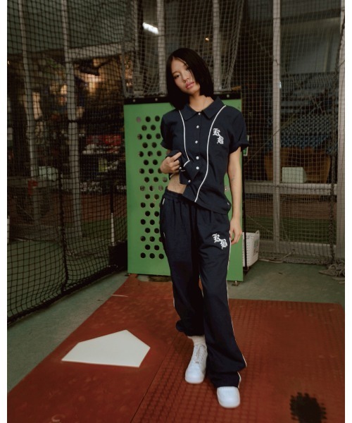 KEBOZ（ケボズ）の「TENJIKU BABY S/S SHIRT（シャツ/ブラウス・レディース・ネイビー・S）」の6枚目の写真
