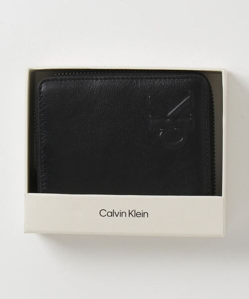   カウレザーハーフウォレット　財布　カルバンクライン 財布 - カウレザーハーフウォレット | カルバン・クライン 公式