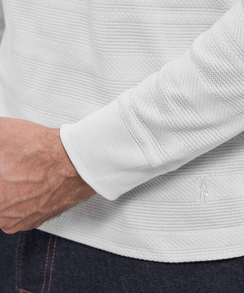 MACKINTOSH LONDON（マッキントッシュ ロンドン）の「タックボーダーロングスリーブTシャツ（Tシャツ/カットソー・メンズ・ネイビー/グレー・XL/L/M）」の9枚目の写真