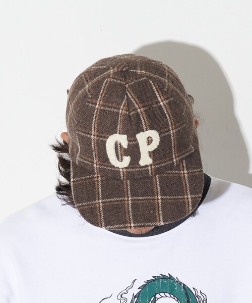 CIAOPANIC（チャオパニック）の「フェイクメルトンロゴキャップ（キャップ・レディース・ネイビー/ブラウン/ボルドー・FREE）」の4枚目の写真