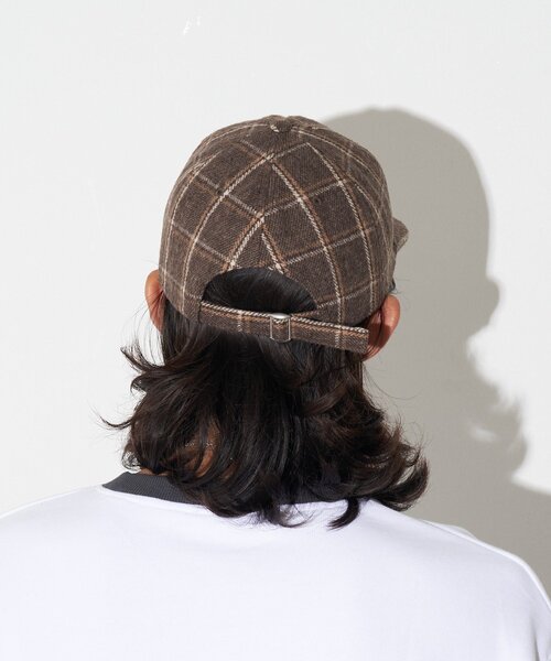 CIAOPANIC（チャオパニック）の「フェイクメルトンロゴキャップ（キャップ・レディース・ネイビー/ブラウン/ボルドー・FREE）」の5枚目の写真