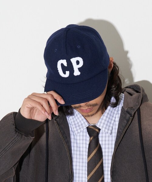 CIAOPANIC（チャオパニック）の「フェイクメルトンロゴキャップ（キャップ・レディース・ネイビー/ブラウン/ボルドー・FREE）」の7枚目の写真