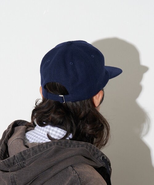 CIAOPANIC（チャオパニック）の「フェイクメルトンロゴキャップ（キャップ・レディース・ネイビー/ブラウン/ボルドー・FREE）」の8枚目の写真