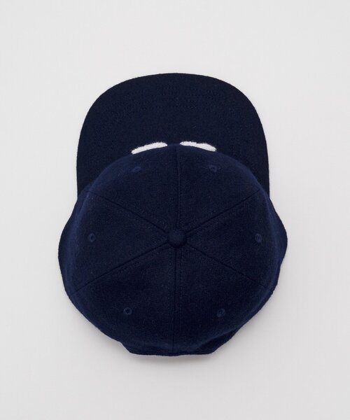 CIAOPANIC（チャオパニック）の「フェイクメルトンロゴキャップ（キャップ・レディース・ネイビー/ブラウン/ボルドー・FREE）」の12枚目の写真