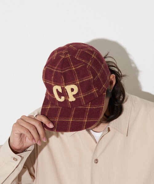 CIAOPANIC（チャオパニック）の「フェイクメルトンロゴキャップ（キャップ・レディース・ネイビー/ブラウン/ボルドー・FREE）」の17枚目の写真