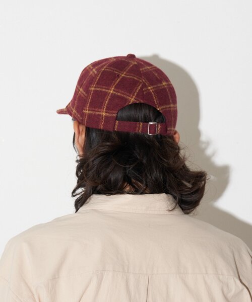 CIAOPANIC（チャオパニック）の「フェイクメルトンロゴキャップ（キャップ・レディース・ネイビー/ブラウン/ボルドー・FREE）」の18枚目の写真