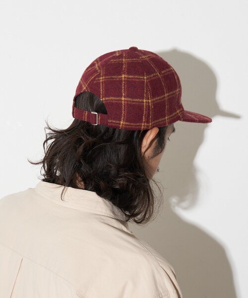 CIAOPANIC（チャオパニック）の「フェイクメルトンロゴキャップ（キャップ・レディース・ネイビー/ブラウン/ボルドー・FREE）」の19枚目の写真