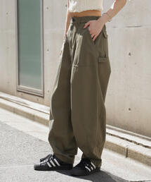 〈フリーズマート別注〉GUNG HO ミリタリーバレルパンツ【低身長サイズ有】