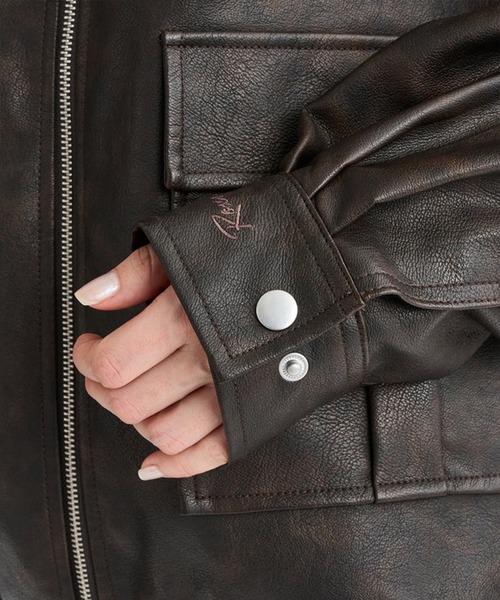 ROXY（ロキシー）の「ROXY/ロキシー MY BEST ジャケット RJK254024（その他アウター・レディース・ブラウン/ブラック・M）」の15枚目の写真