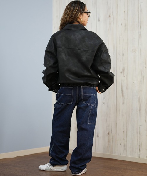 ROXY（ロキシー）の「ROXY/ロキシー MY BEST ジャケット RJK254024（その他アウター・レディース・ブラウン/ブラック・M）」の8枚目の写真