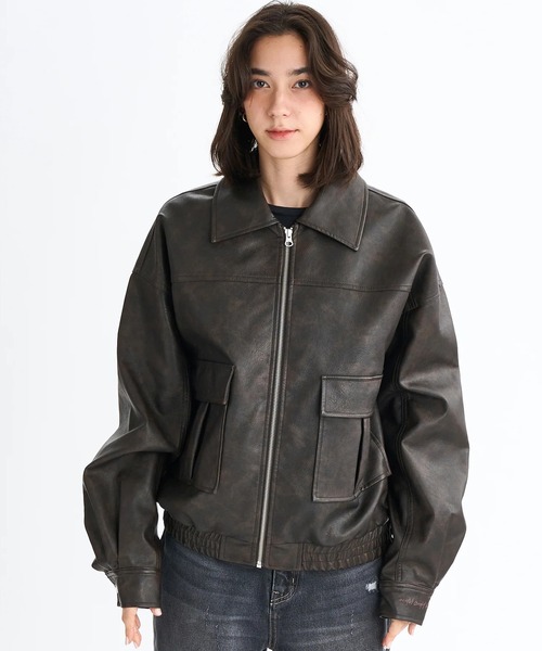 ROXY（ロキシー）の「ROXY/ロキシー MY BEST ジャケット RJK254024（その他アウター・レディース・ブラウン/ブラック・M）」の11枚目の写真