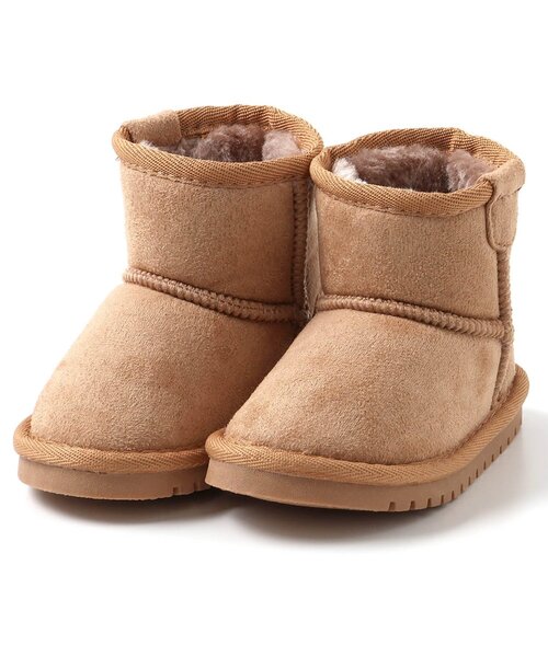 BREEZE (브리즈)의 「보아 무톤 부츠 (부츠)」｜베이지