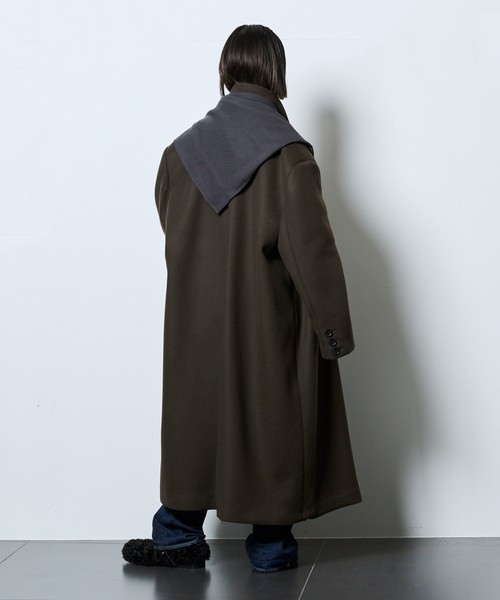 CITYSHOP（シティーショップ）の「WOOL CHESTER コート（その他アウター・レディース・ブラック/ブラウン・38/36）」の13枚目の写真