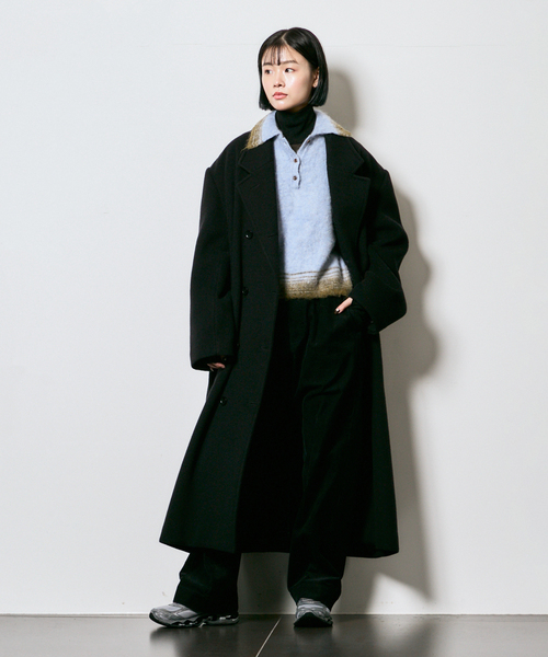 CITYSHOP（シティーショップ）の「WOOL CHESTER コート（その他アウター・レディース・ブラック/ブラウン・38/36）」の21枚目の写真