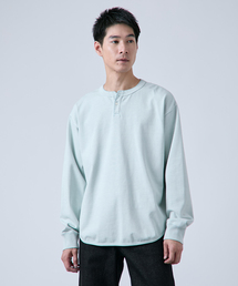 【ANTS & ELEPHANTS】ヘンリーネック ロングスリーブTシャツ
